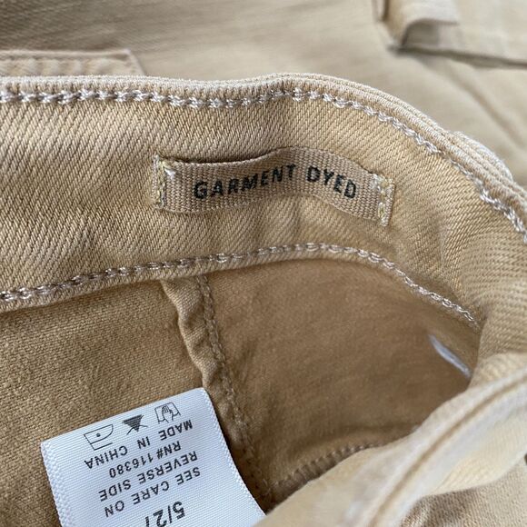 Judy Blue Jeans Womens 5/27 Garment Dyed Cargo Mid Rise Straight Casual Hippie - Picture 6 of 10